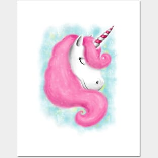 Candy Unicorn Posters and Art